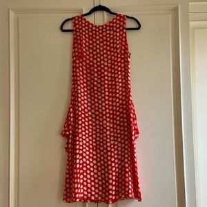 Valentino silk polka dot dress - size 6
